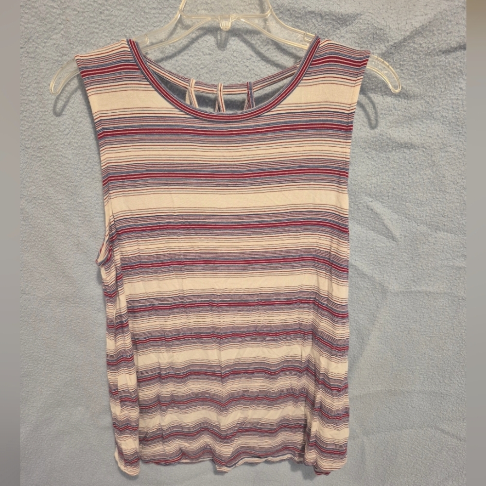 Striped Americana Tank Top